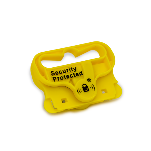 AutoPeg Tag with Acousto-Magnetic Technology (AM) Yellow