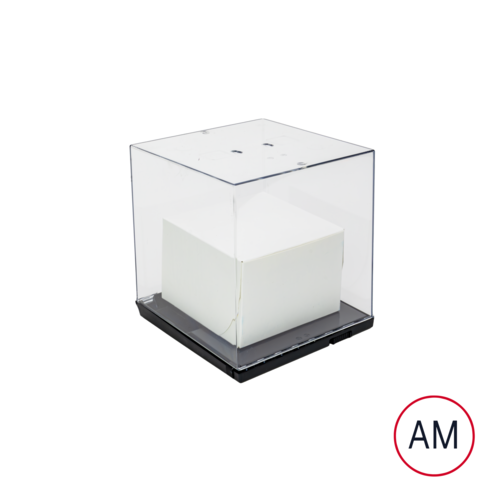 Multi-Use Cube-shaped Keeper with Acousto-Magnetic (AM) Technology