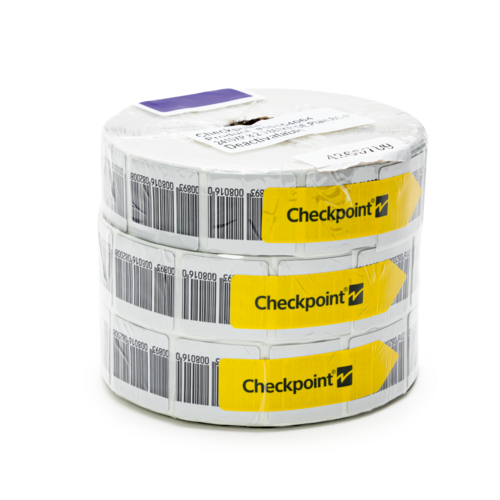 2410 XP Premium White RF Labels w Barcode