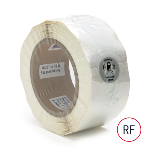 2928 XP Shield Tag Clear RF Labels