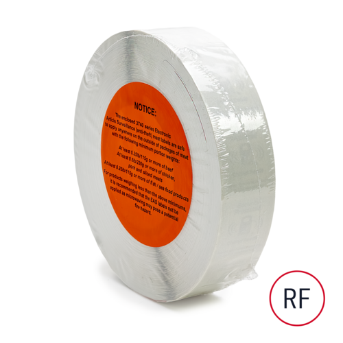 3740 XP Food English Black Lock Clear RF Labels