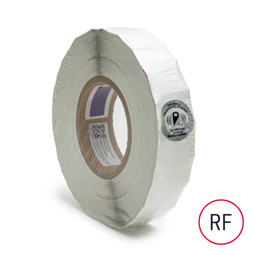 2933 XP Bilingual Black Lock Clear RF Labels