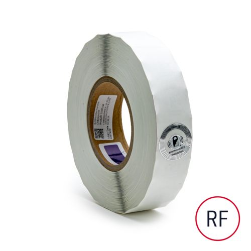2933 XP English Black Lock Clear RF Labels